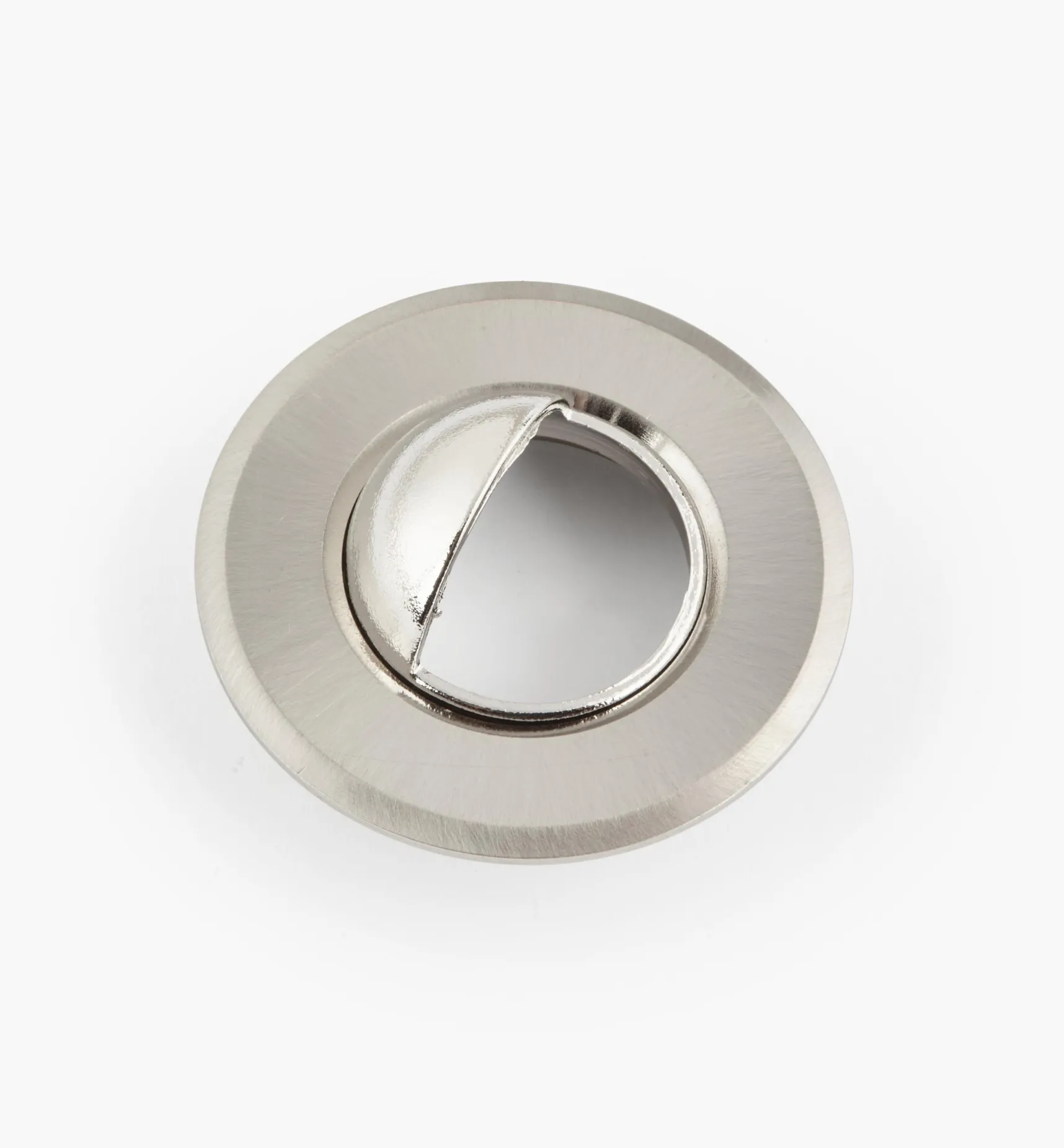 Clearance Round Trim Ring With Shield For Indoor/Outdoor Mini Recessed LED Light Lighting