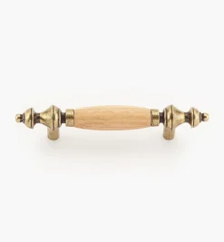 New Rounded Oak Insert Pull Handles