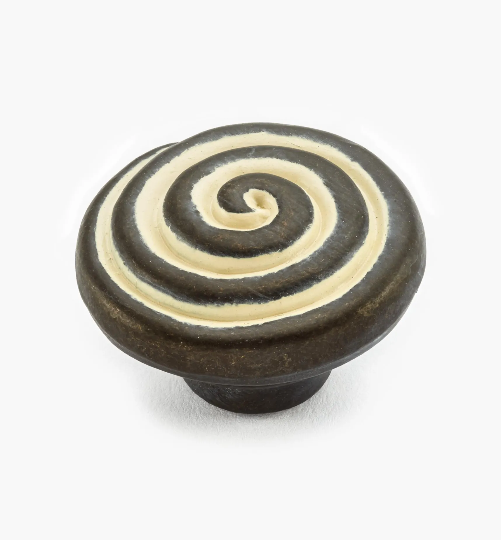 Outlet Rustic Swirl Knob Knobs