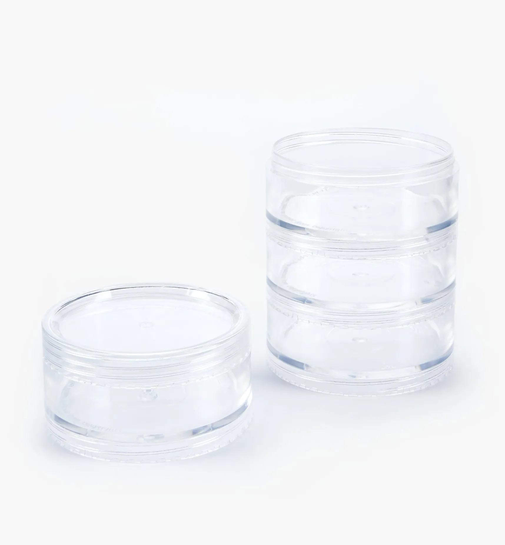 Clearance Screw-Together Stacking Jars Storage & Organization