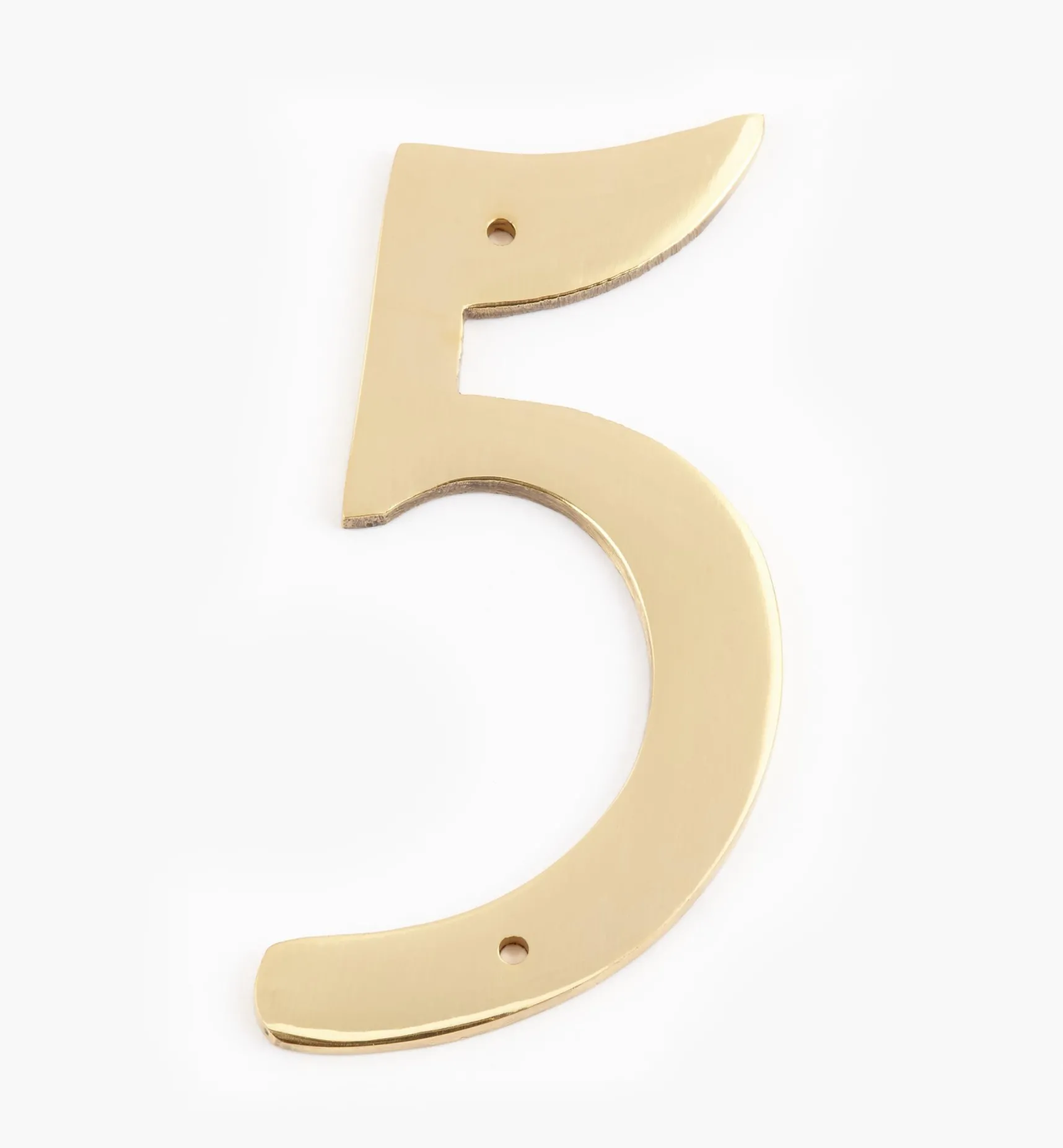 Sale Script Cast Brass House Numbers Architectural Hardware