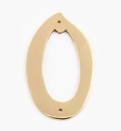 Sale Script Cast Brass House Numbers Architectural Hardware