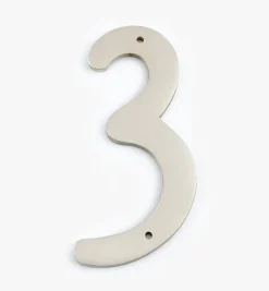 Sale Script Cast Brass House Numbers Architectural Hardware