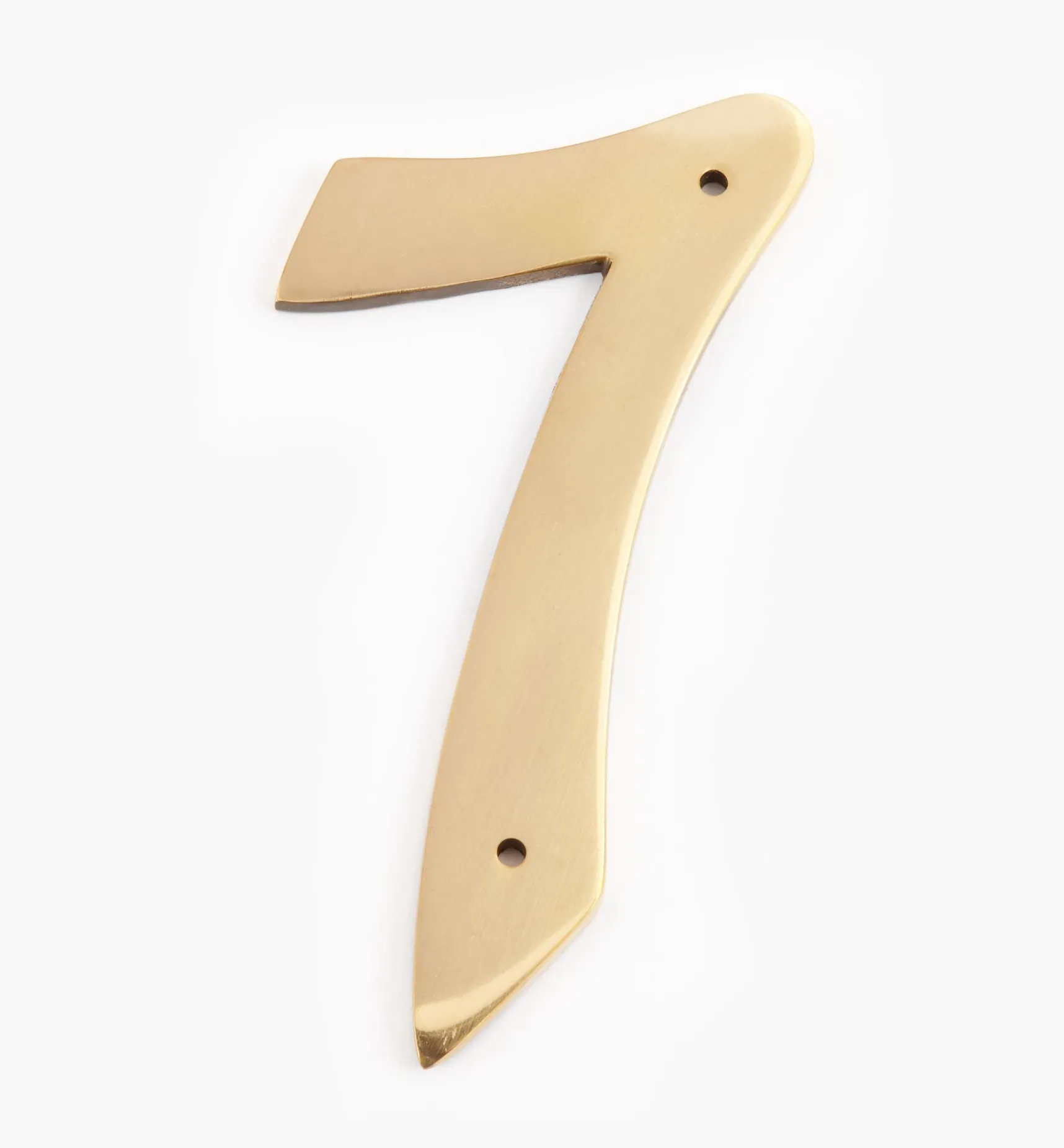 Sale Script Cast Brass House Numbers Architectural Hardware