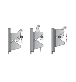 Clearance Self-Aligning Gate Latch Outdoor Hardware