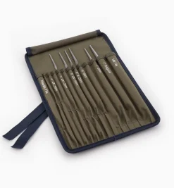 Hot Set Of 6 Bahco Saw-Sharpening Files & Roll Hand Tools
