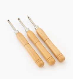 Set Of 3 Carbide-Tipped Turning Tools Turning