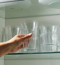 Hot Set Of 16 Duralex Glasses Glasses & Mugs