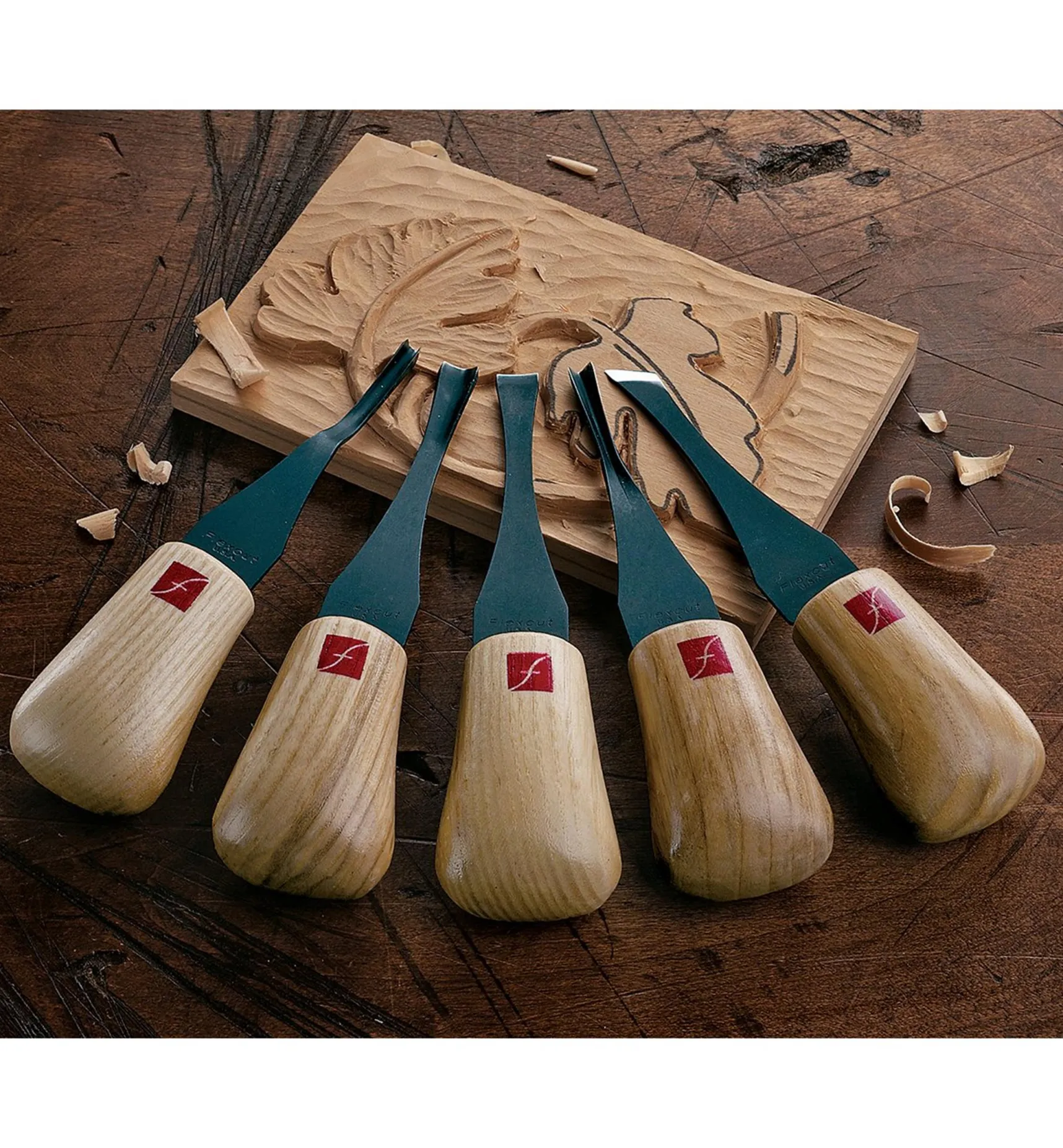 Outlet Set Of 5 Flexcut Palm Tools Hand Tools
