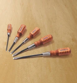 Set Of 5 Grace USA Gunsmith-Style Slot Screwdrivers Screwdrivers