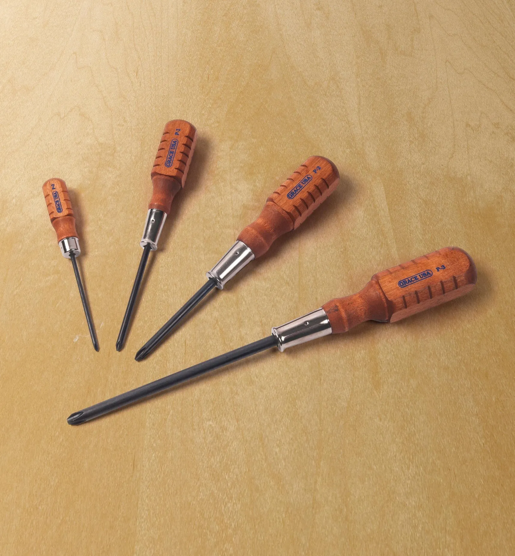 Sale Set Of 4 Grace USA Gunsmith-Style Phillips Screwdrivers Screwdrivers