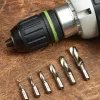 Hot Set Of 6 HSS Stubby Twist Bits Power Tool Accessories