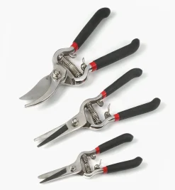 Sale Set Of 3 Stainless-Steel Pruning Tools Pruners