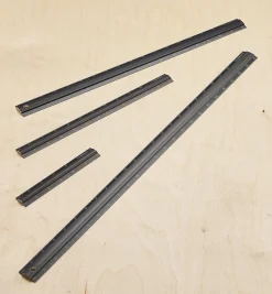 Hot Set Of 4 Veritas Imperial Aluminum Bench Rules Marking & Measuring