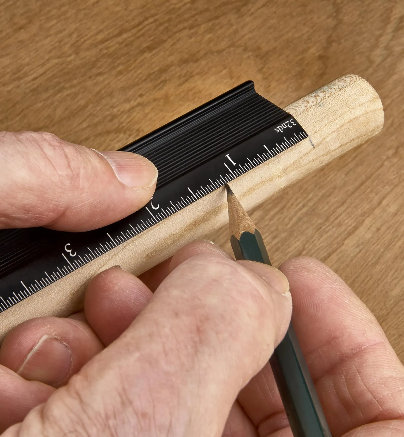 Set Of 3 Veritas Imperial Edge Rules Marking & Measuring
