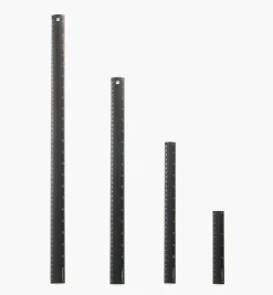 Outlet Set Of 4 Veritas Imperial/Metric Aluminum Bench Rules Marking & Measuring