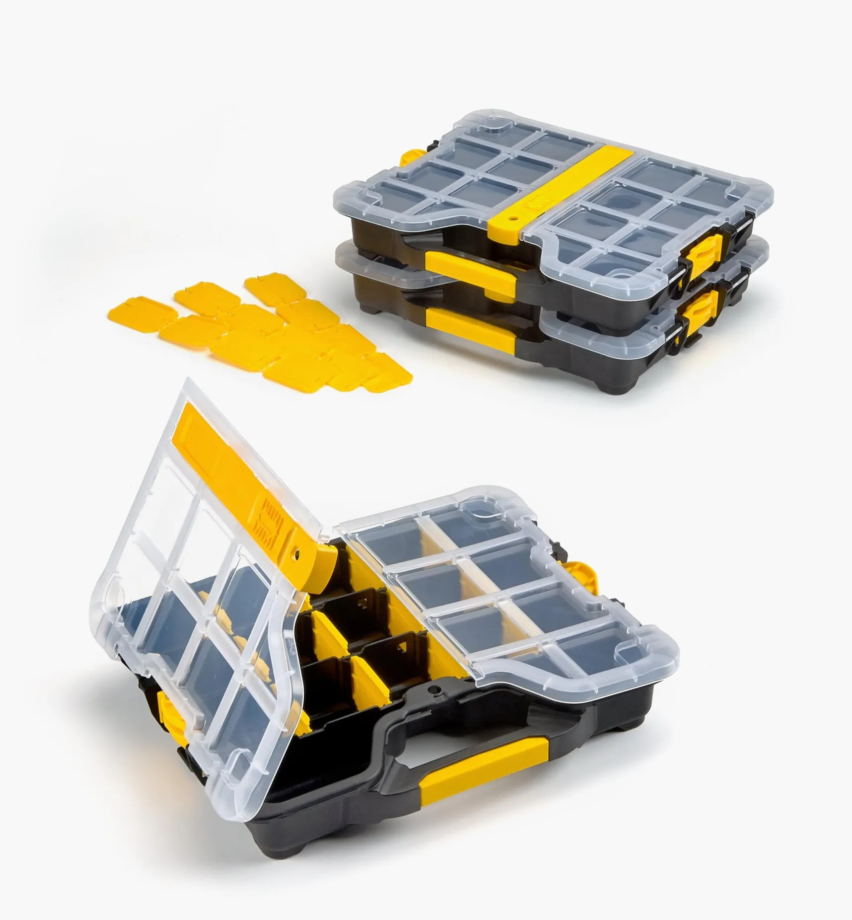 Best Set Of Three 9" × 11" Allit Clip Cases Storage Organization