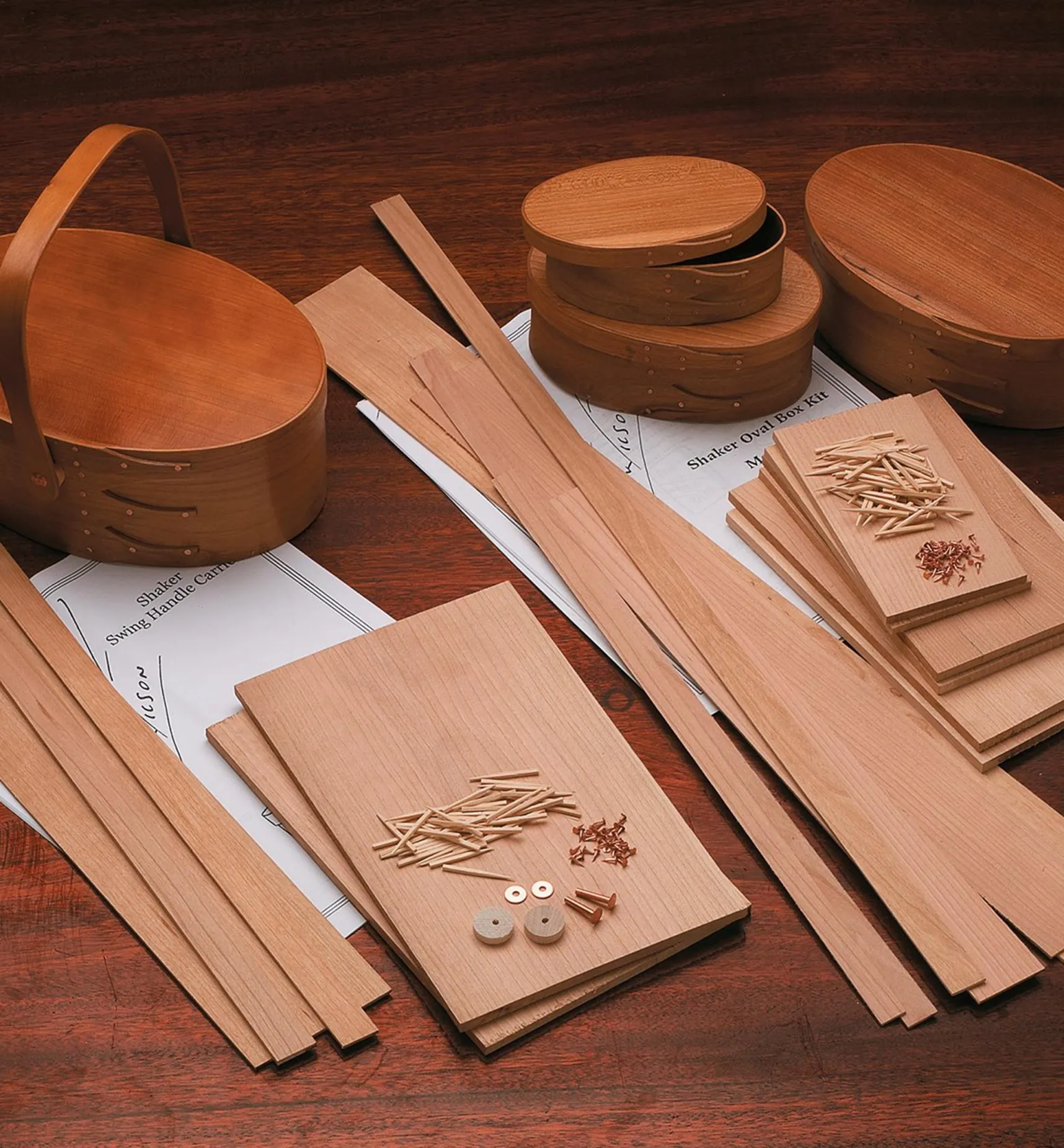 Discount Shaker Oval Box Kits Project Supplies