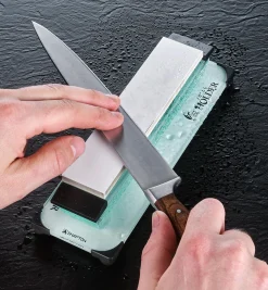 Clearance Shapton GlassStone Seven (GS7) Knife Sharpening Kit Sharpening
