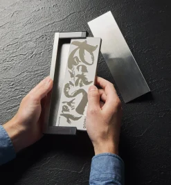 Shapton RockStar Stones With Stainless-Steel Case Sharpening