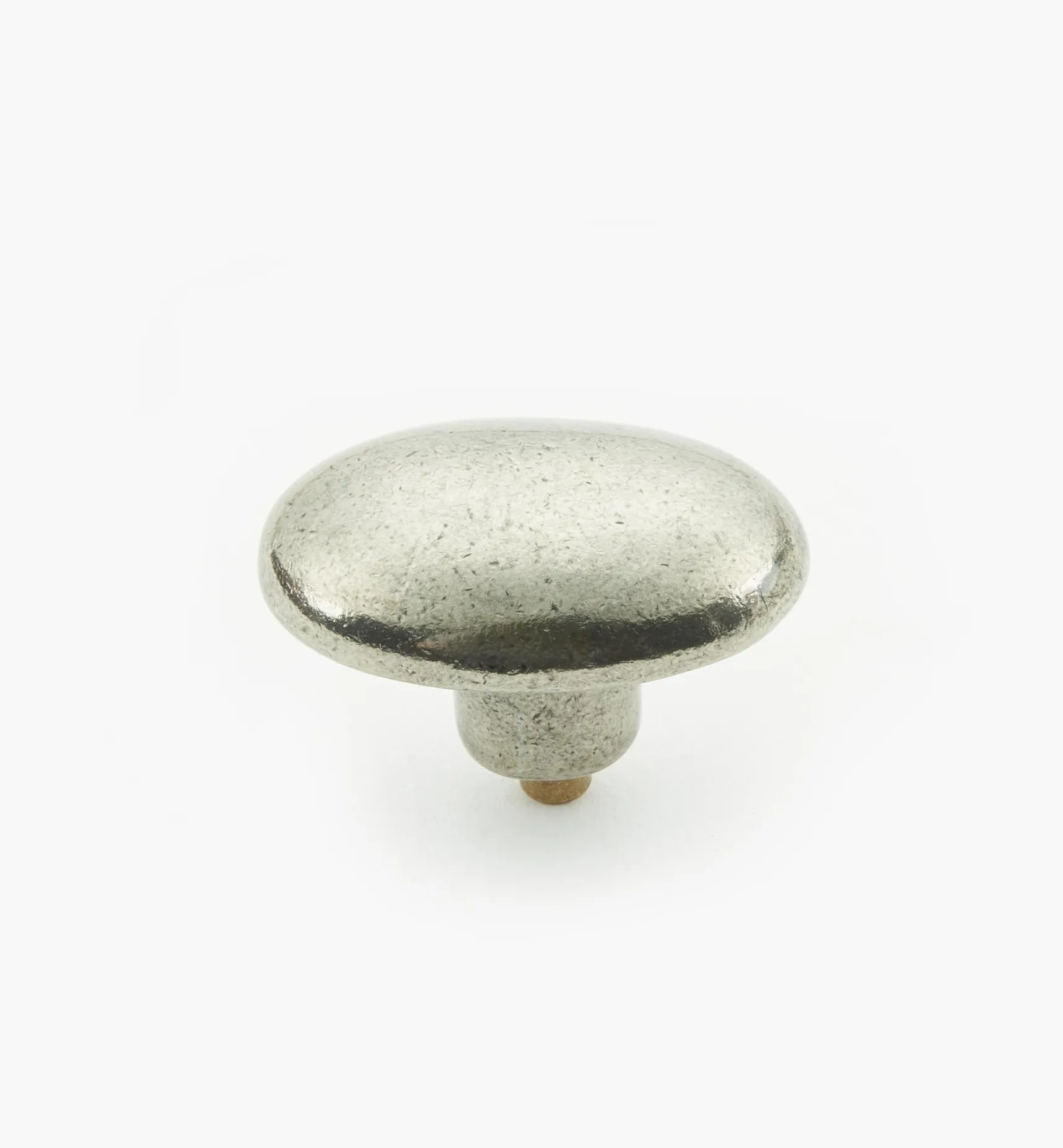 Discount Simple Pewter Oval Knob Knobs