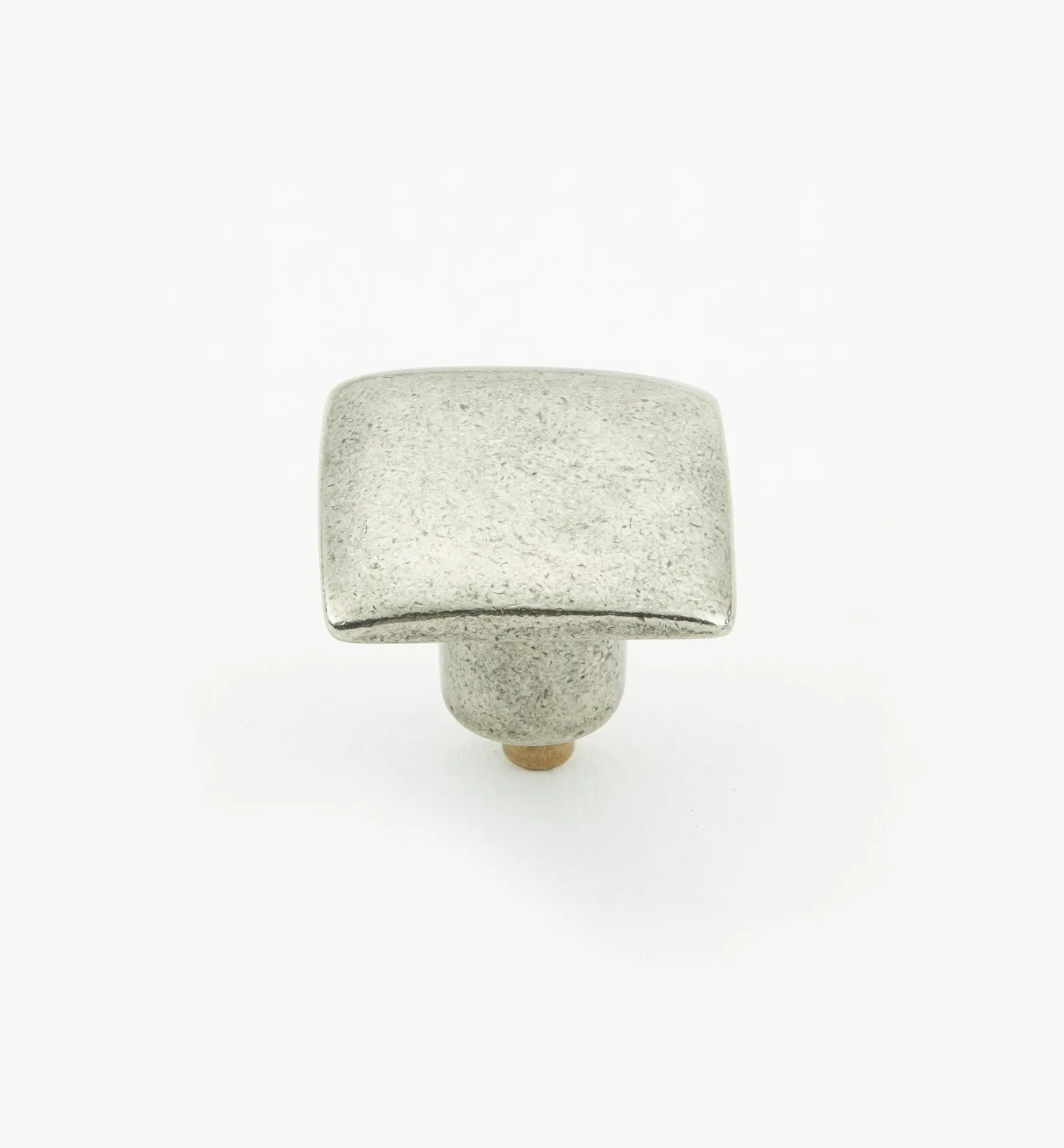 Online Simple Pewter Square Knob Knobs