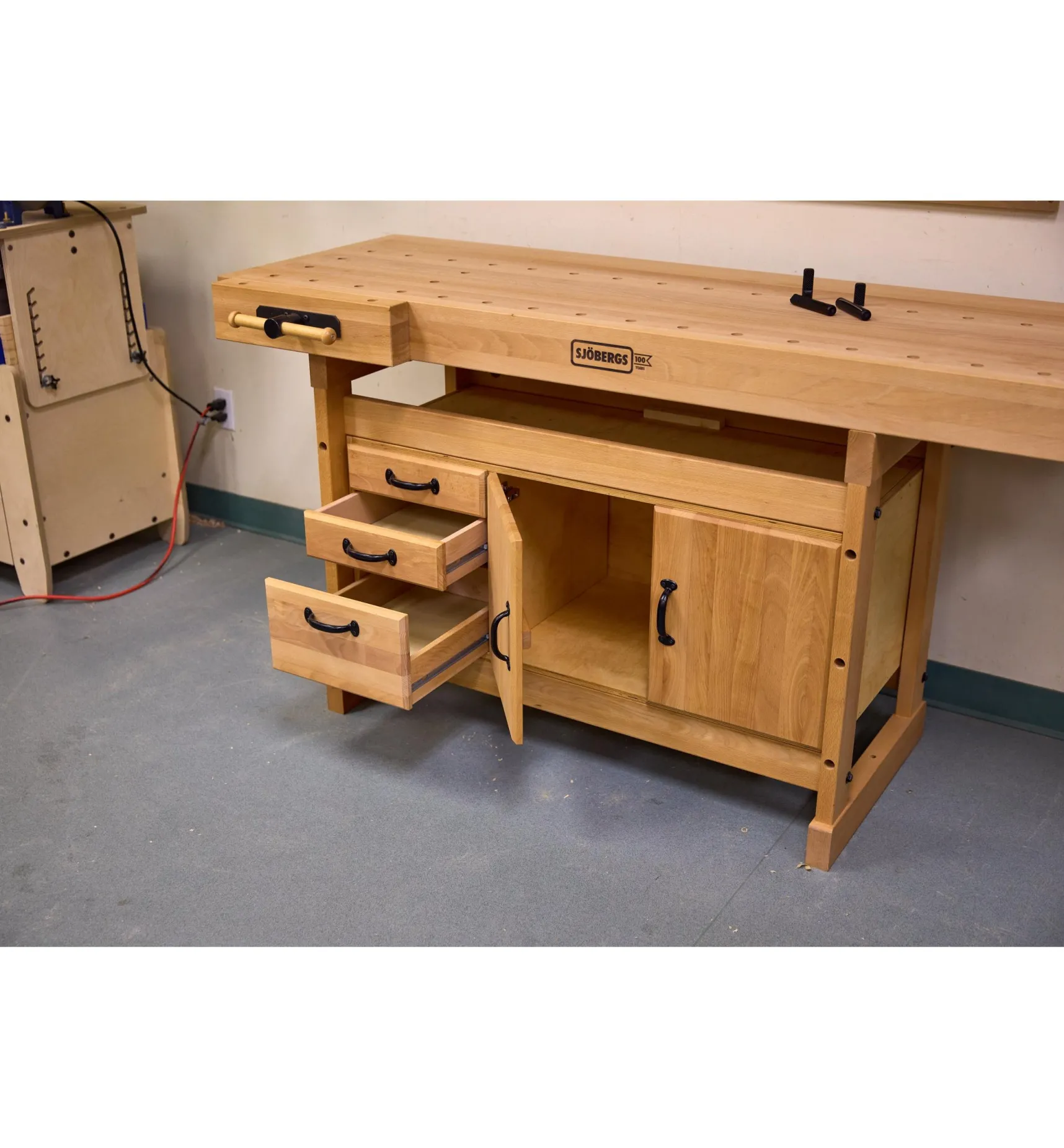 Sale Sjöbergs Scandi 1825 Workbench & Storage Module Workshop