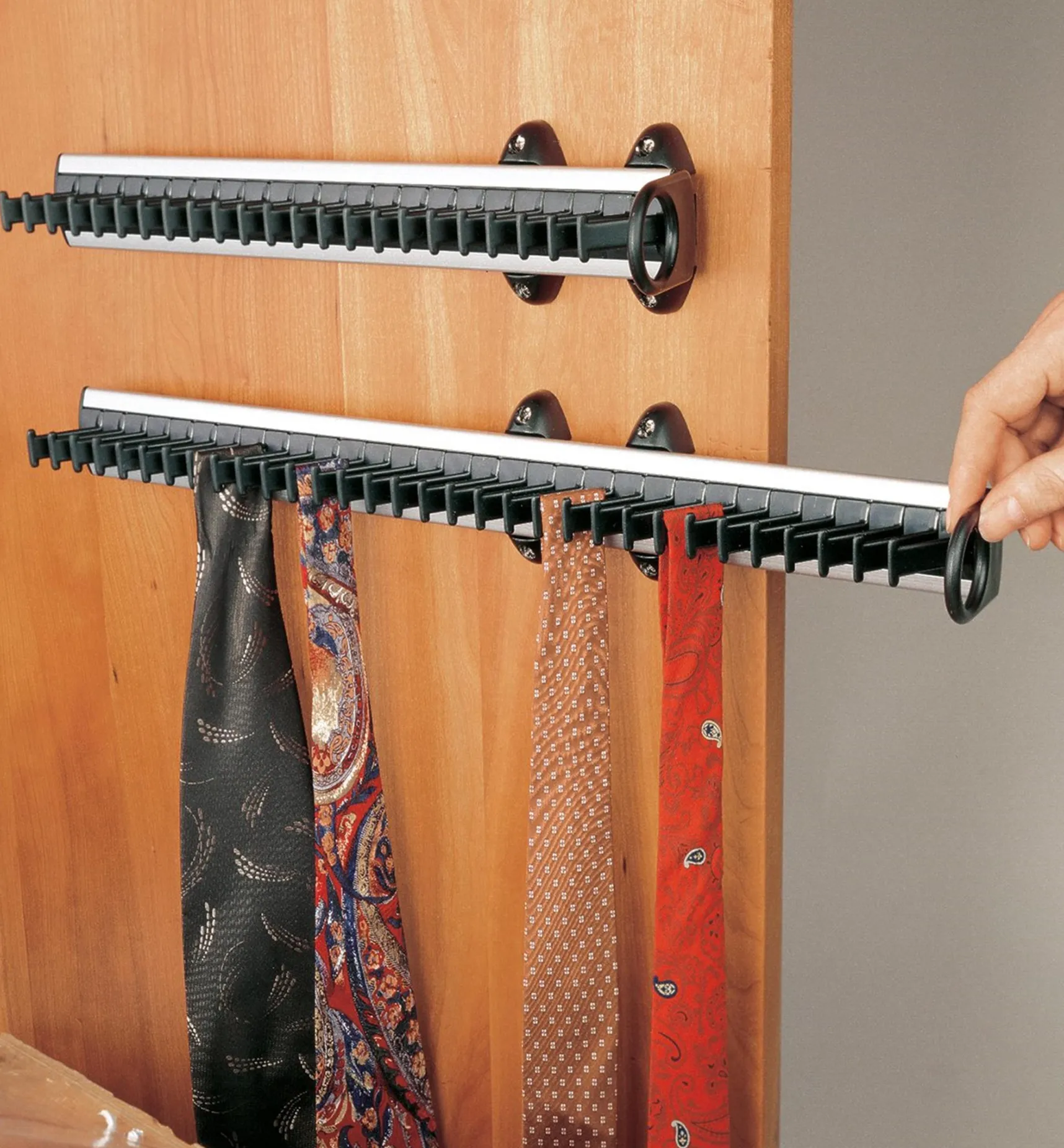 Discount Sliding Tie Racks Storage Organization