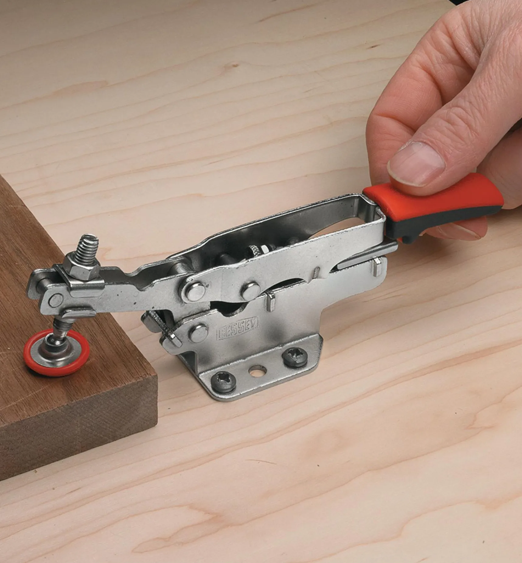 Discount Small Bessey Flat-Mount Auto-Adjust Toggle Clamps Hand Tools