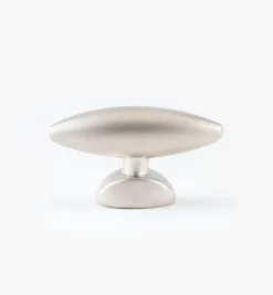 Sale Small Pearl Oval Nickel Knob Knobs