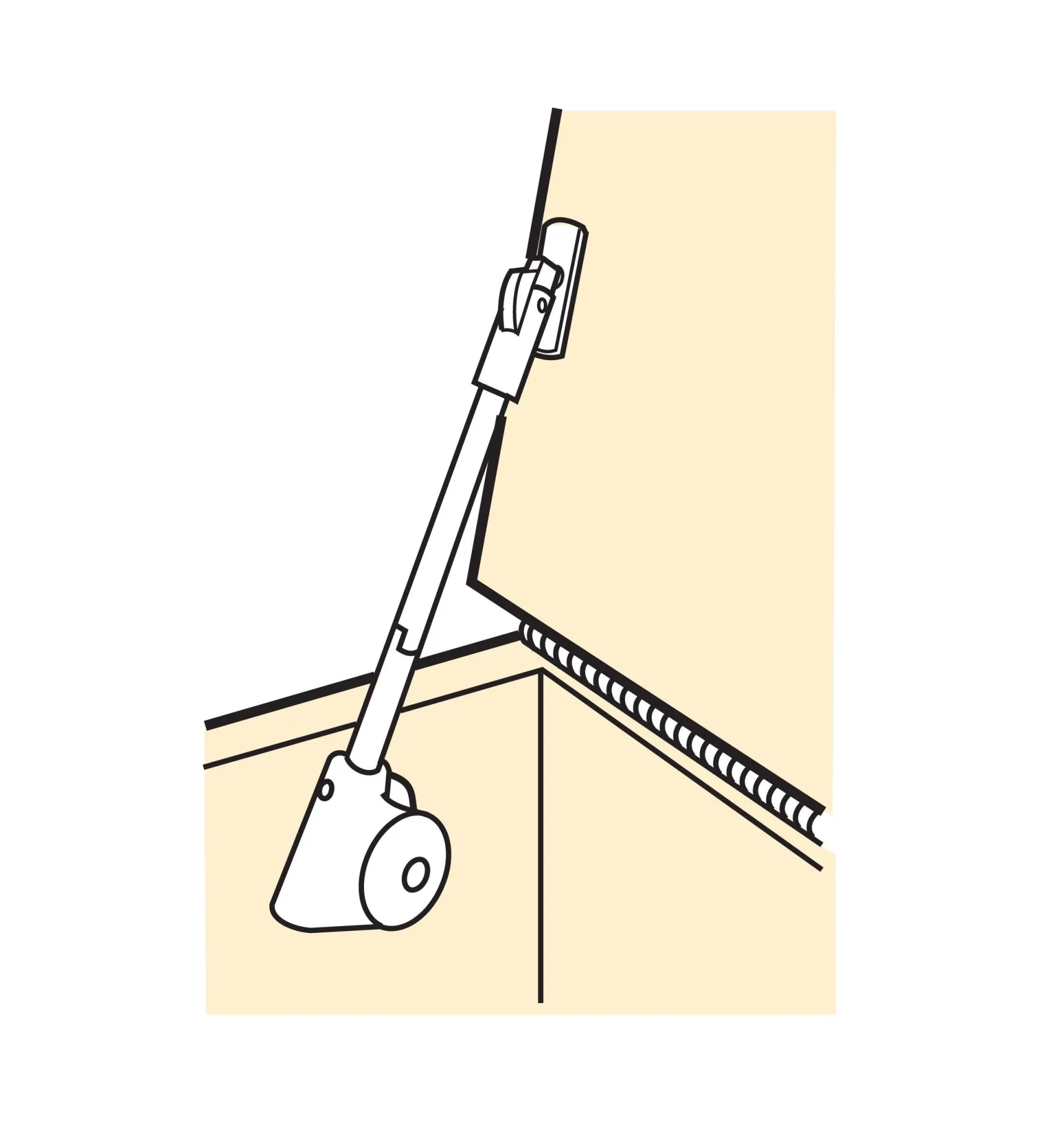 Hot Soft-Down Flap Stay Chest Hardware