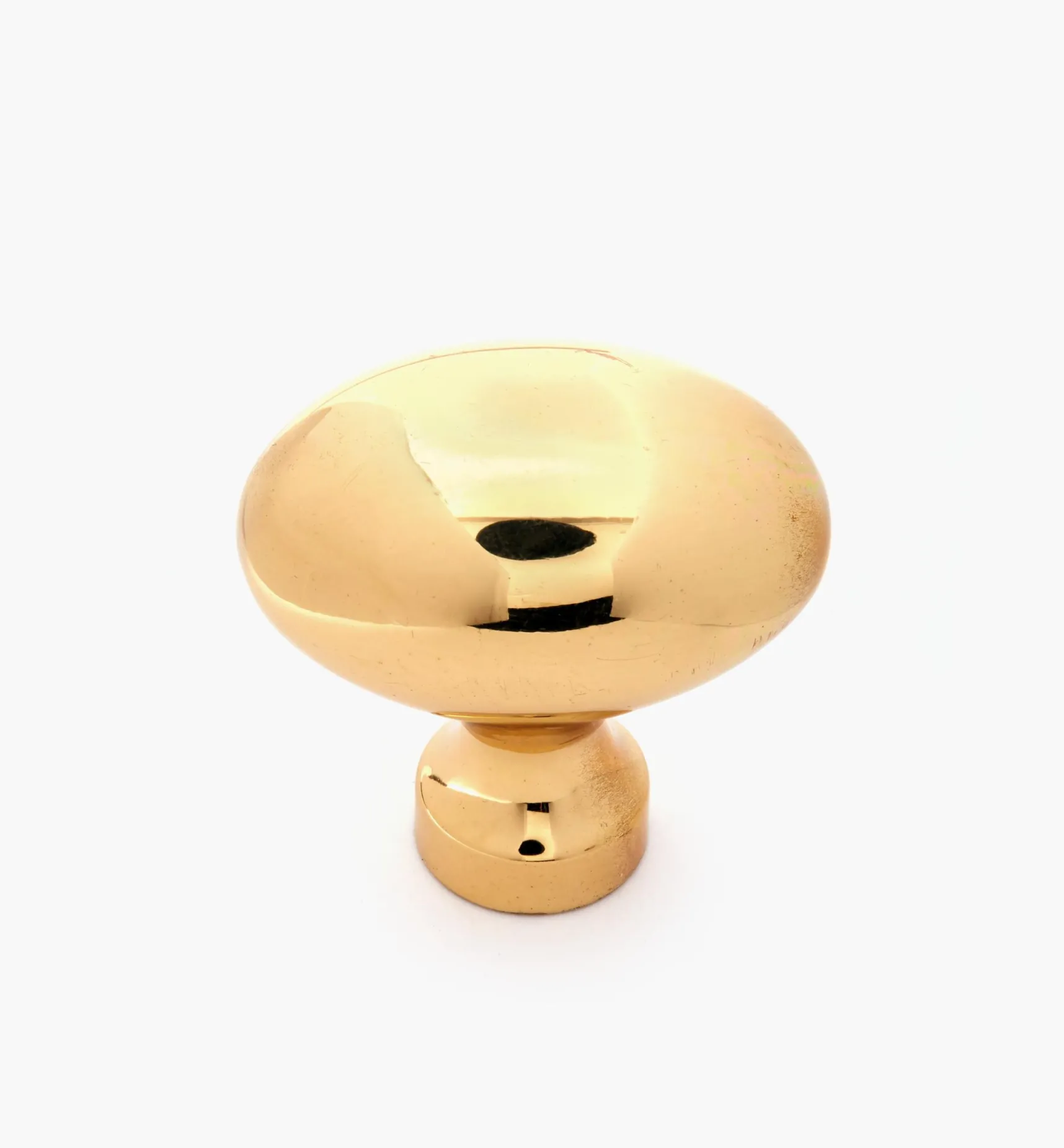 Sale Solid Brass Oval Knob From Belwith Knobs