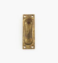 Sale Solid Brass Plate Recessed Pull Pulls