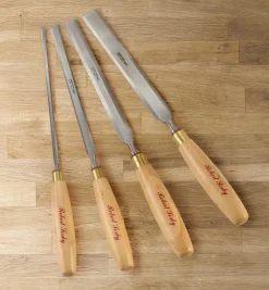 Sorby Boxwood-Handled Paring Chisels Hand Tools