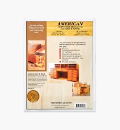 Hot Southwest Desk & Hutch Plan Plans