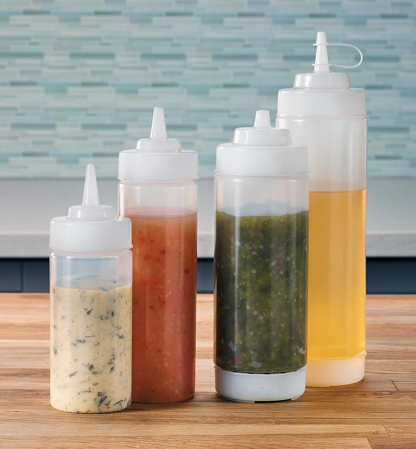 New Squeeze Bottles Food Storage