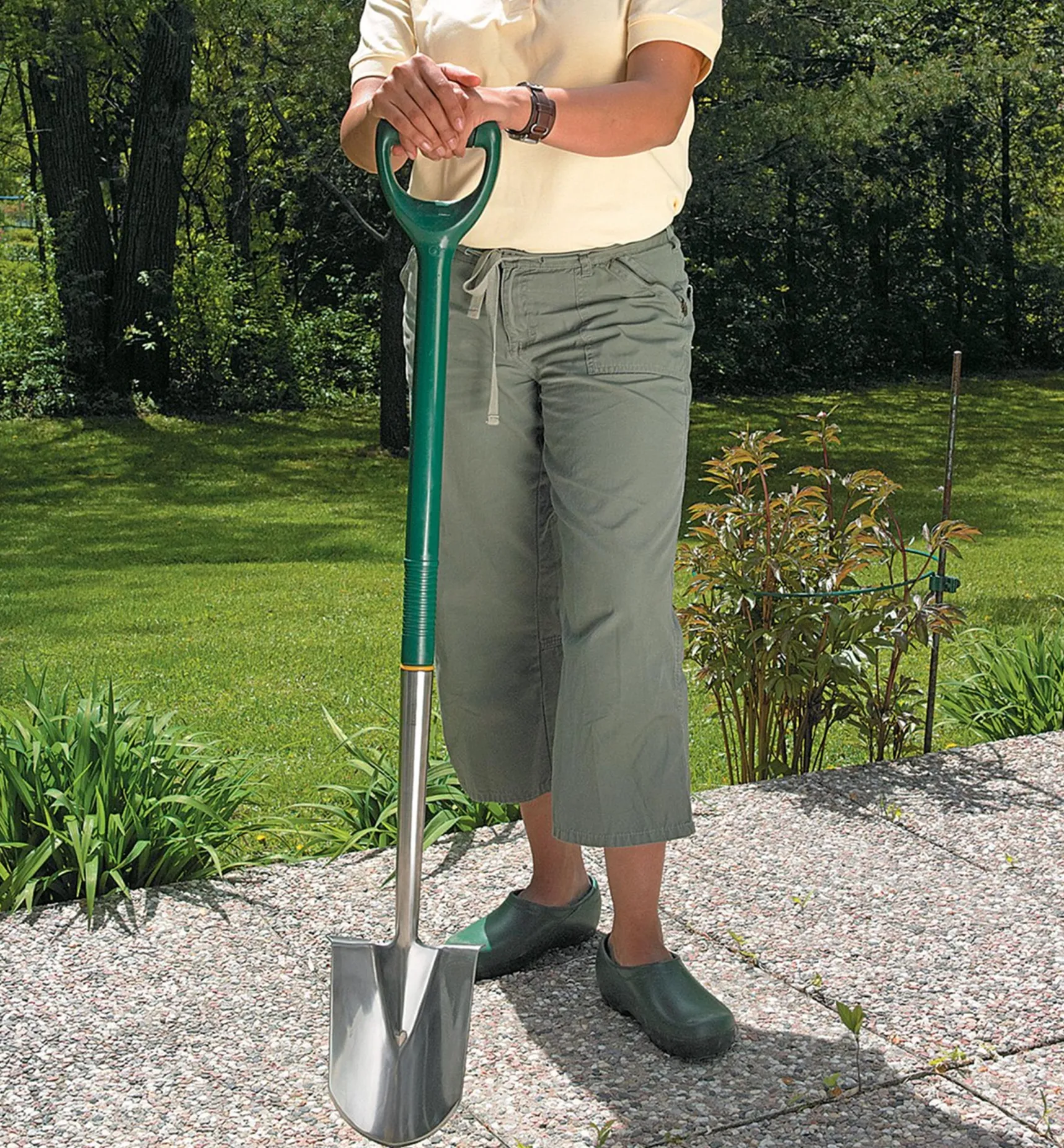Discount Stainless-Steel Border Shovel Shovels