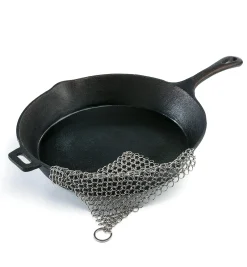 Online Stainless-Steel Chain Mail Scrubber Cleaning