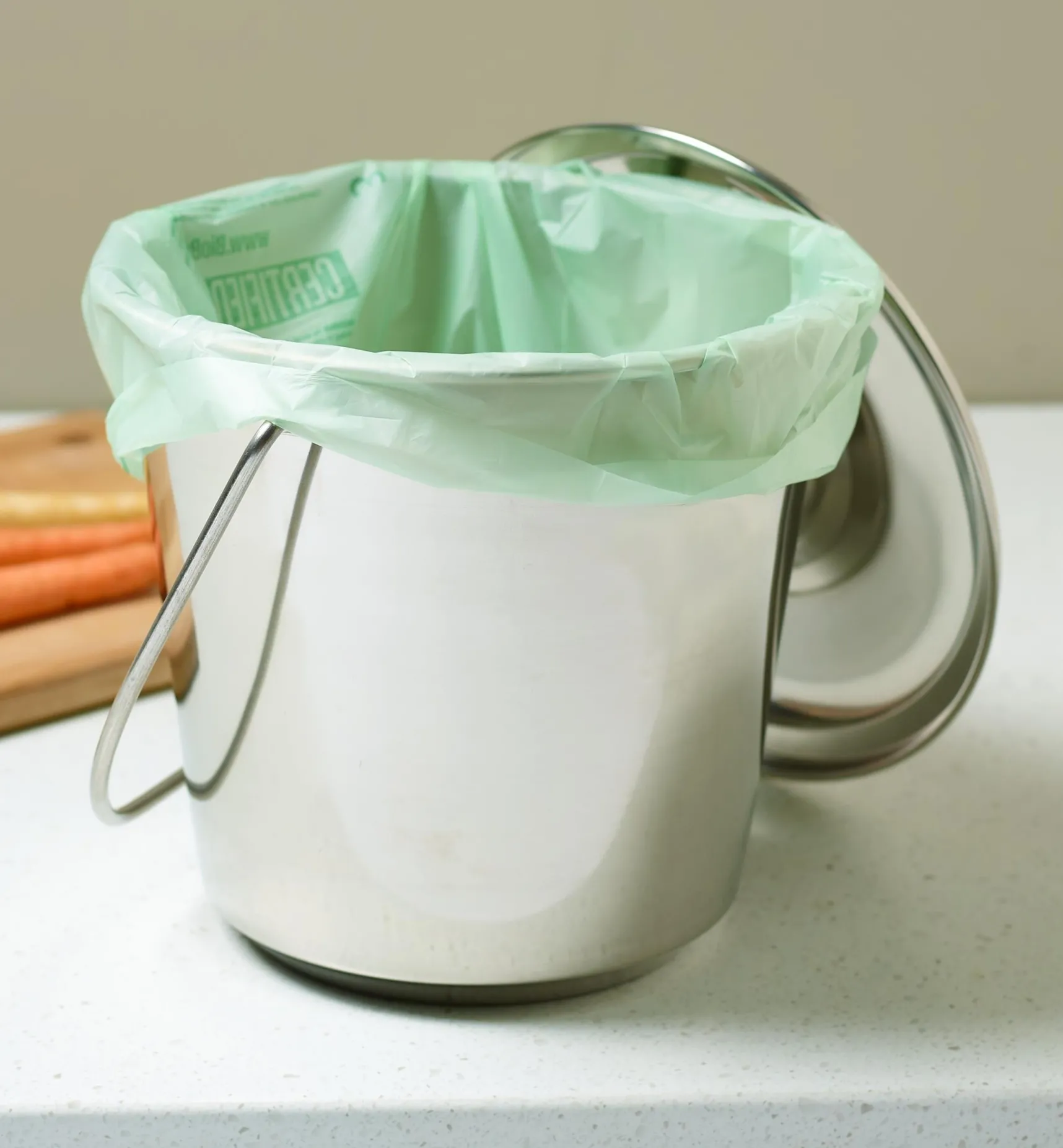 Outlet Stainless-Steel Compost Pails Composting|Composting