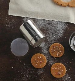 Hot Stainless-Steel Flour Shaker Confectionery & Decorating