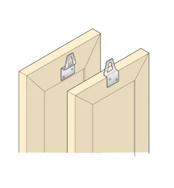 Clearance Stainless-Steel Frame Hangers Picture Hanging