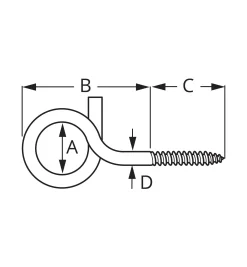 Discount Stainless-Steel Loop Hooks Hooks