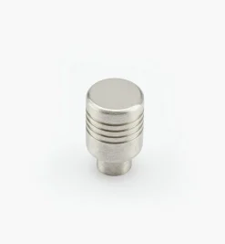 Stainless-Steel Ribbed Knobs Knobs