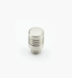 Stainless-Steel Ribbed Knobs Knobs