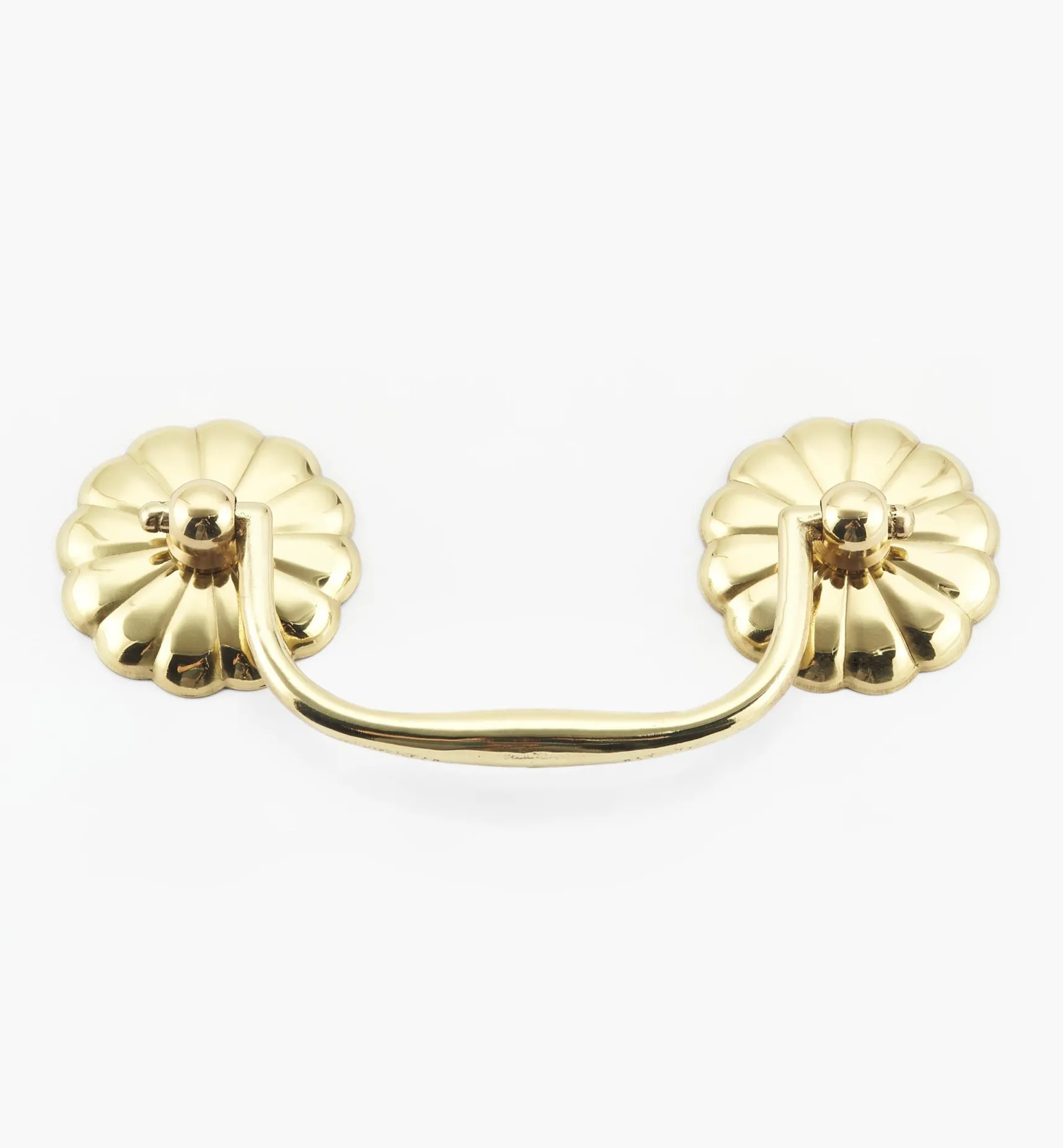 Stamped Petal Cabinet Handles Handles