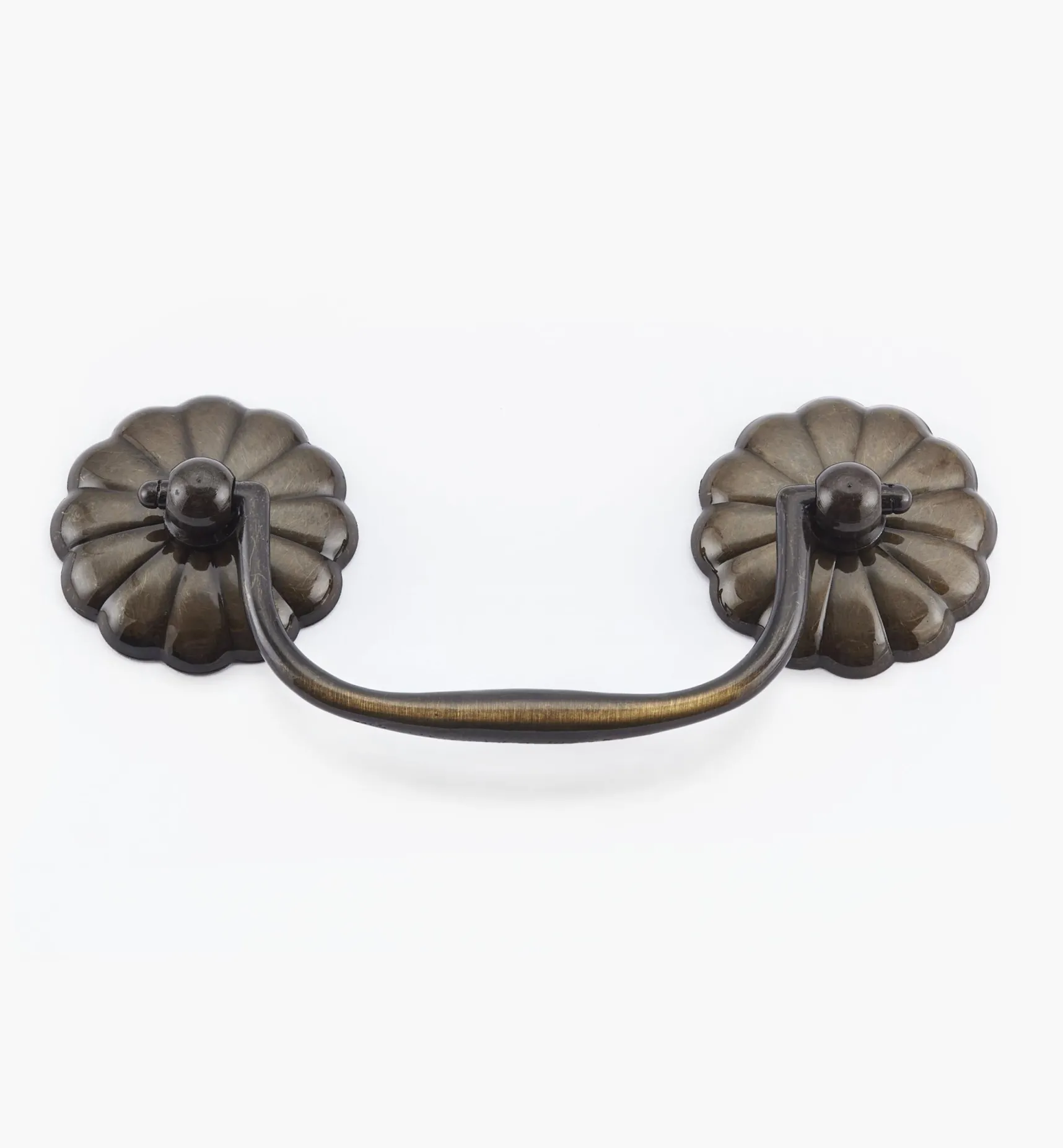 Stamped Petal Cabinet Handles Handles