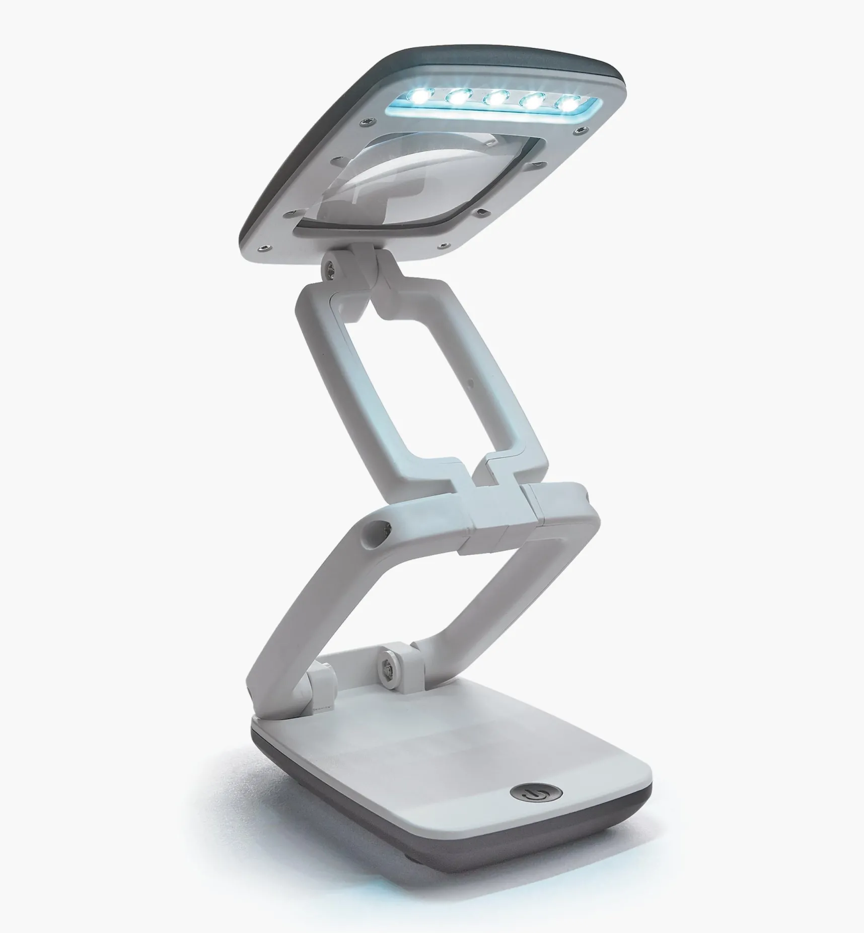 Stand-Up Folding LED Magnifier Office