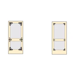 Online Star Corner Braces Architectural Hardware