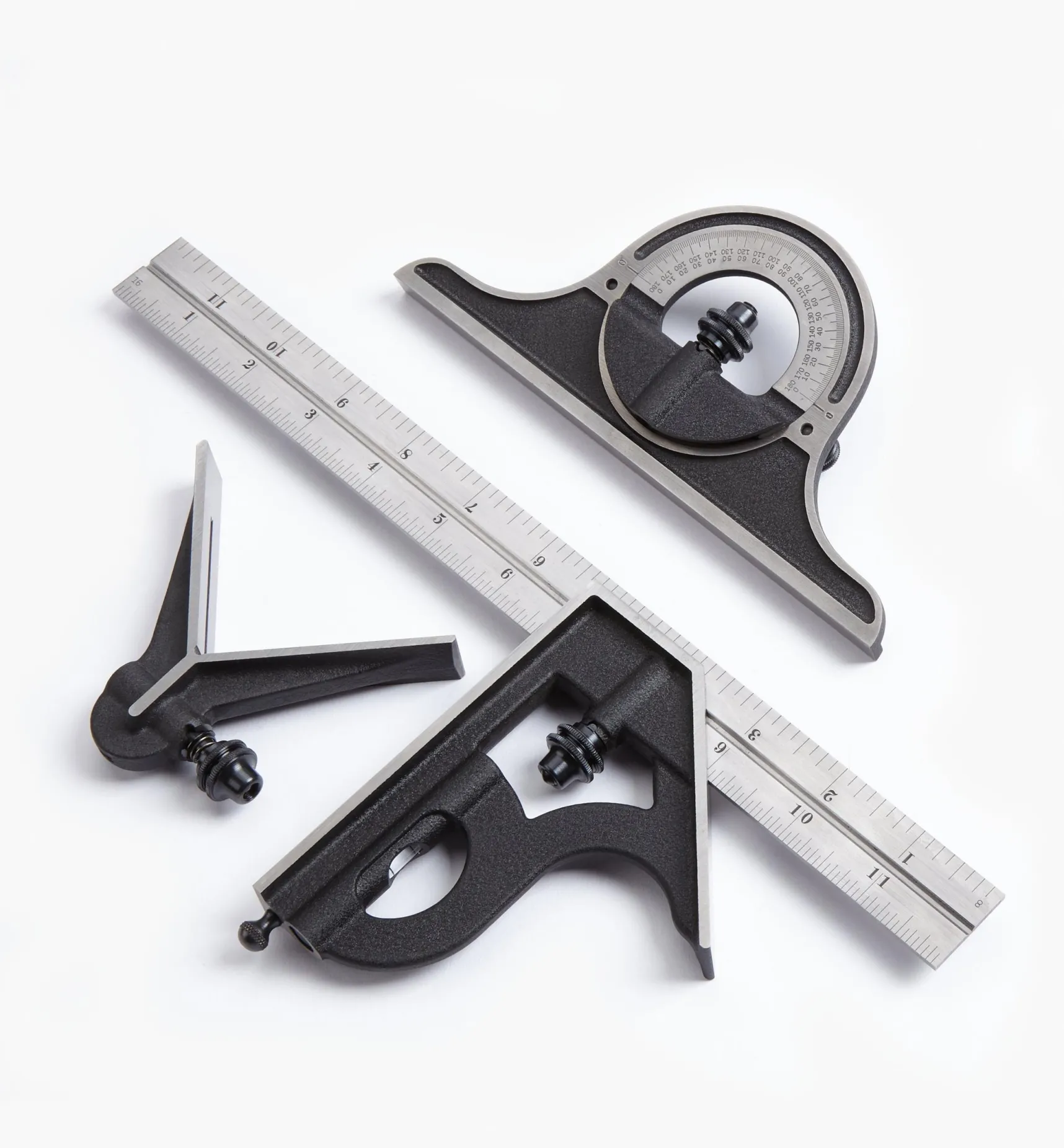 Hot Starrett Cast-Iron Combination Squares Marking & Measuring