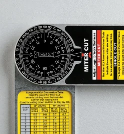 Clearance Starrett 5-In-1 Protractor Marking & Measuring